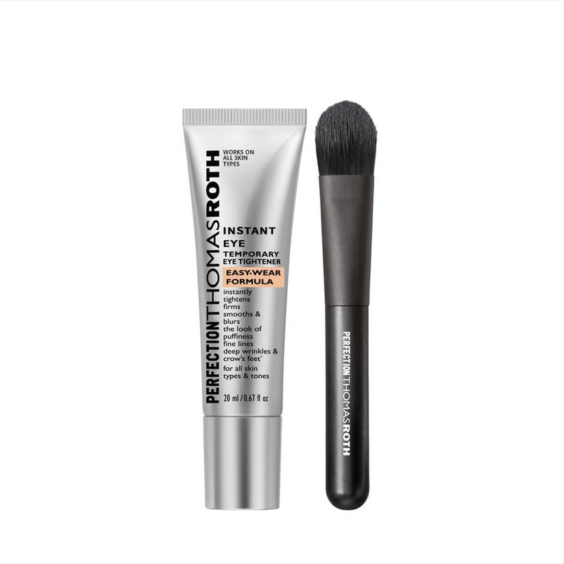 Prebase reafirmante facial instantánea sin necesidad de filtros (¡con pincel gratis!)