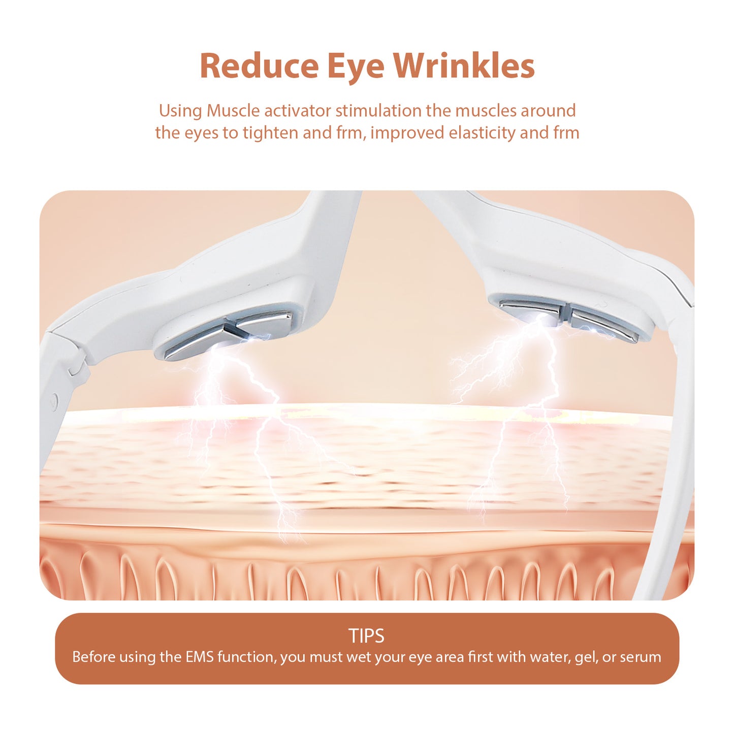 3D Eye Massager Anti-Aging EMS Eyes Fatigue Relief Relaxation Remove Dark Circles Eye Care Massage