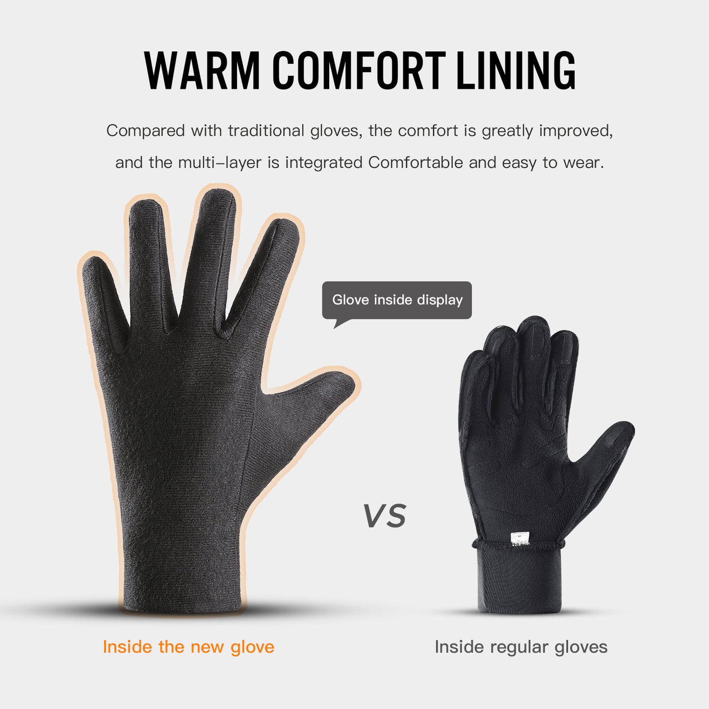 Premium Electric Heated Gloves – Waterproof, Windproof & Rechargeable for Winter Riding & Snow Sports