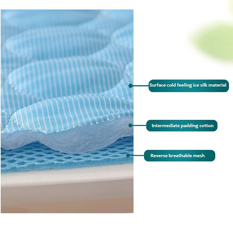 Dog Mat Cooling Summer Pad Mat For Dogs Cat Blanket Sofa Breathable Pet Dog Bed Summer Washable For Small Medium Large Dogs Cat