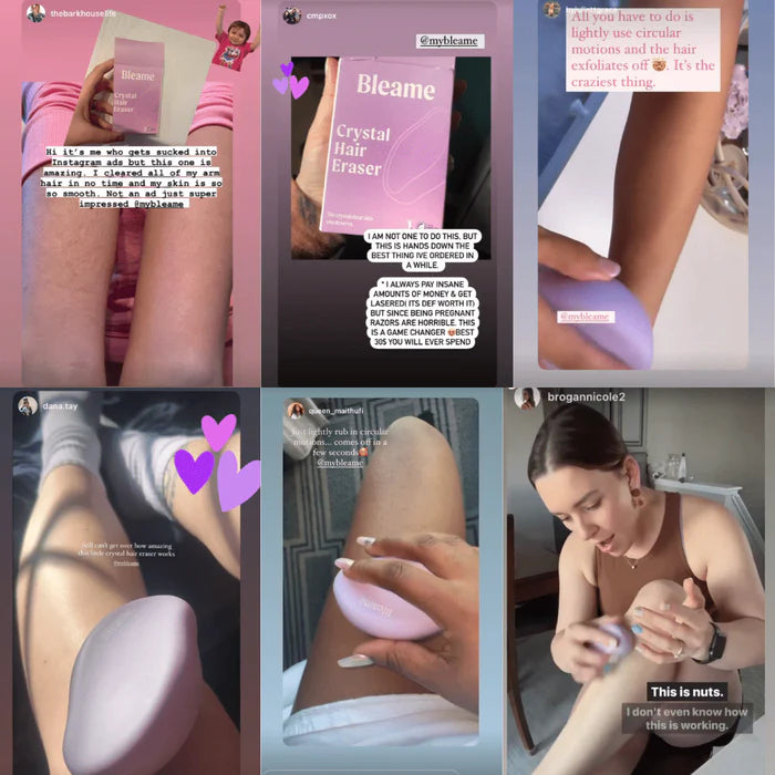 Nano Crystal Hair Eraser – Painless Hair Removal for Women