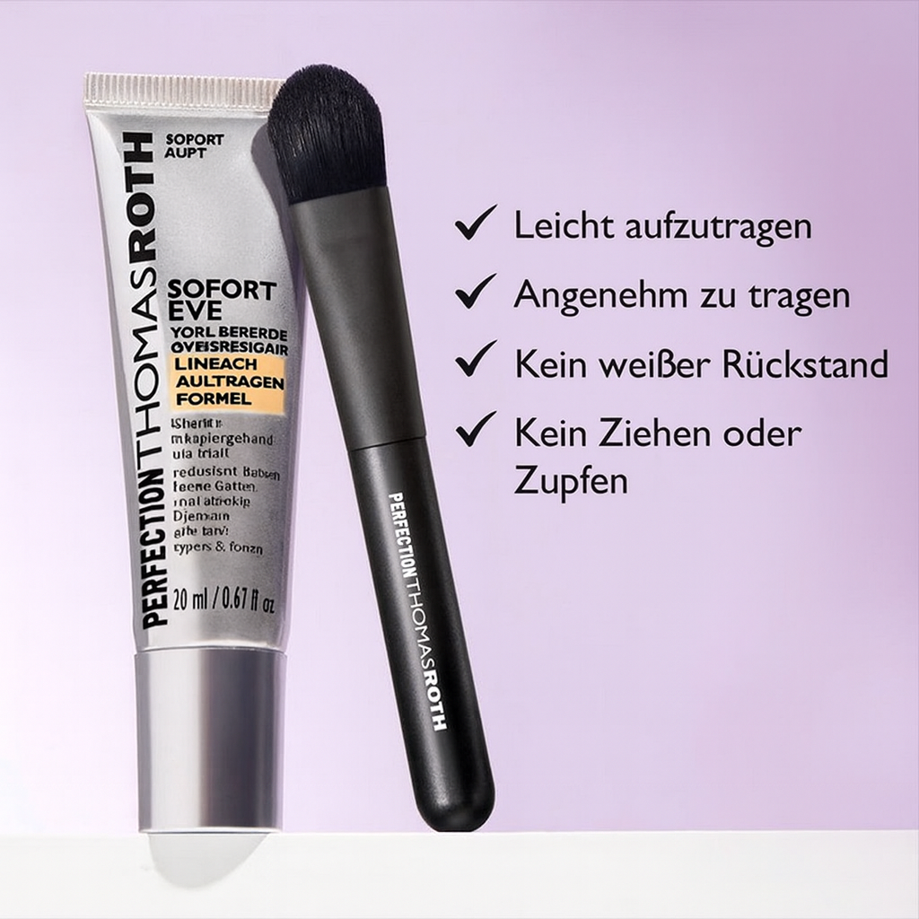 Prebase reafirmante facial instantánea sin necesidad de filtros (¡con pincel gratis!)