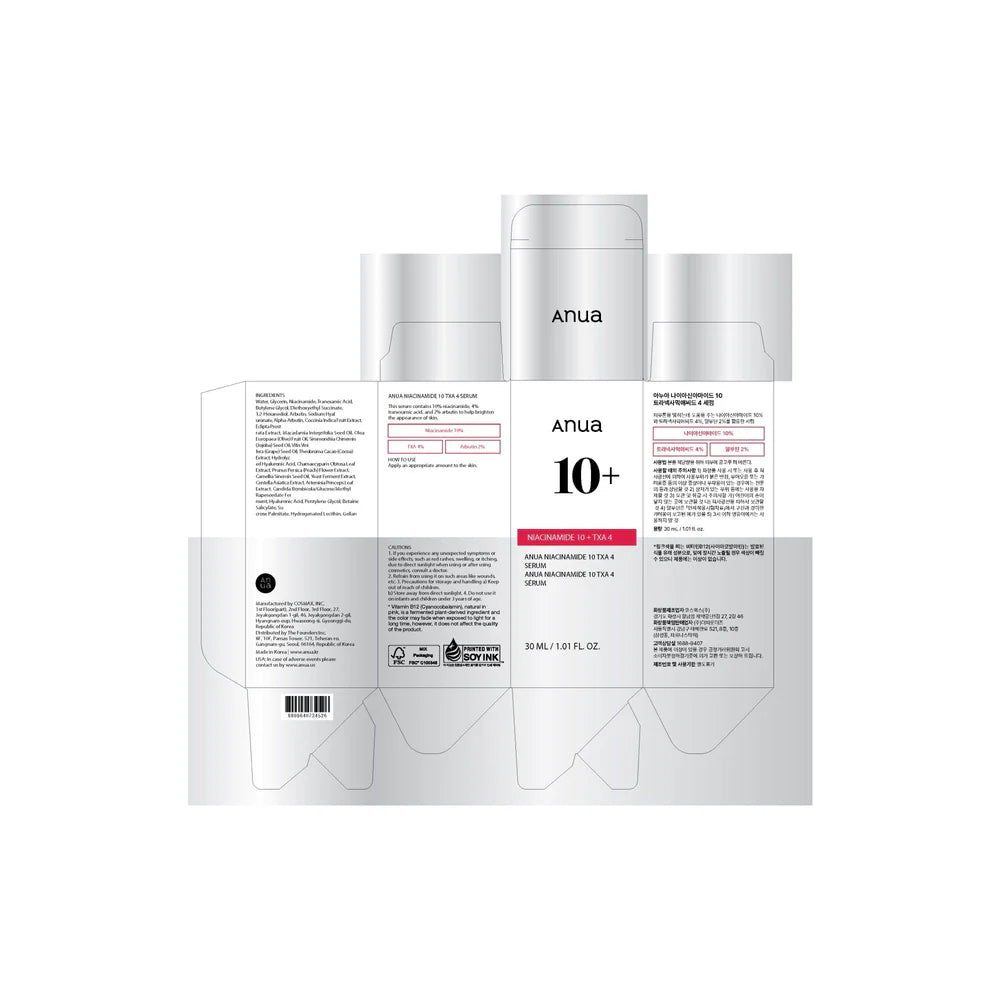 NIACINAMIDE 10%+TXA 4% Serum