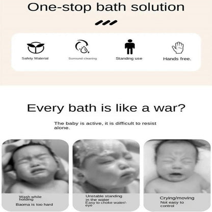 Baby Bath with Shower Stand Support