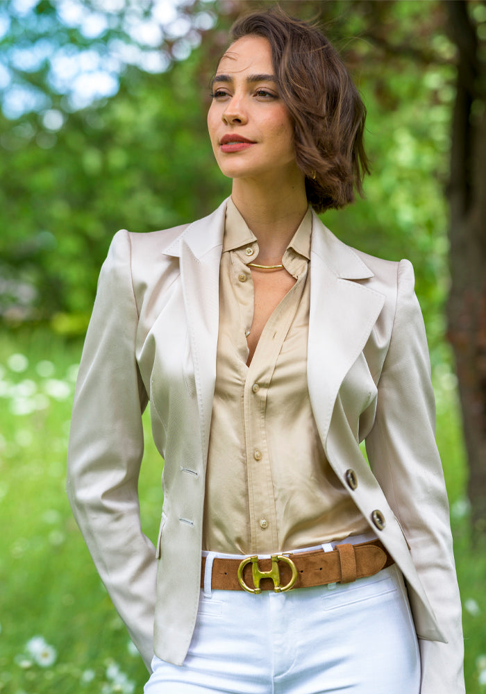 Gold Double D Buckle (Fits: 40mm Belts)