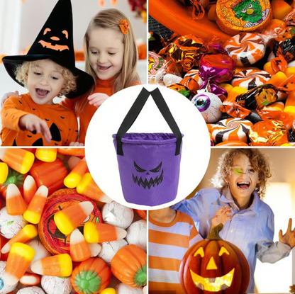 Light Up Halloween Baskets