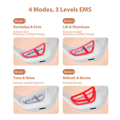 3D Eye Massager Anti-Aging EMS Eyes Fatigue Relief Relaxation Remove Dark Circles Eye Care Massage