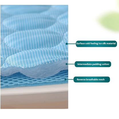 Dog Mat Cooling Summer Pad Mat For Dogs Cat Blanket Sofa Breathable Pet Dog Bed Summer Washable For Small Medium Large Dogs Cat